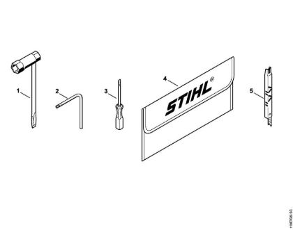 Benzinmotorsägen (MS) 042 Werkzeuge, Sonderzubehör der Marke Stihl