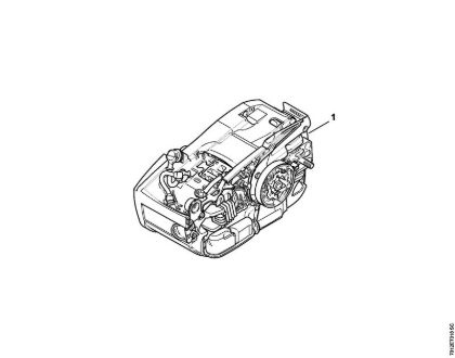 Benzinmotorsägen (MS) MS 201 TC-M Maschinennummer der Marke Stihl