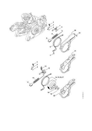 Bild von Kettenbremse MS 261 C-M