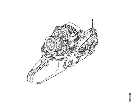 Benzinmotorsägen (MS) MS 261 C-M Maschinennummer der Marke Stihl
