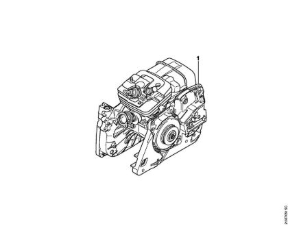 Benzinmotorsägen (MS) MS 361 C-Q Maschinennummer der Marke Stihl