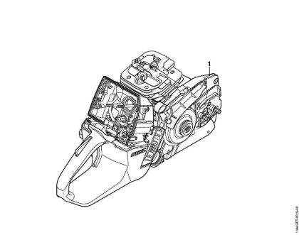 Benzinmotorsägen (MS) MS 651-R Maschinennummer der Marke Stihl