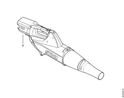 Akku-Blasgeräte (BGA) BGA 85 Maschinennummer der Marke Stihl
