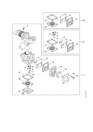 Bild von Vergaser 4149/02 ab Maschinennummer 517128941 HL 92 C-E