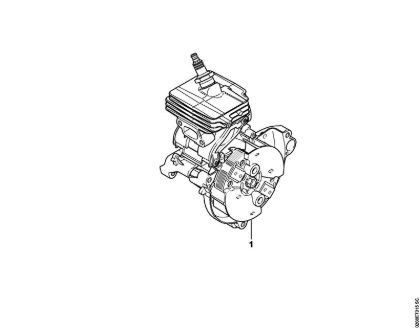 Heckenschneider (HL) HL 94 C-E Maschinennummer der Marke Stihl