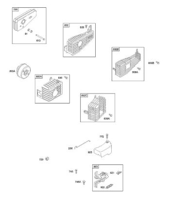 B&S - 10â  10D902-0111-B1 C - Bremse, Auslasssystem der Marke Stihl