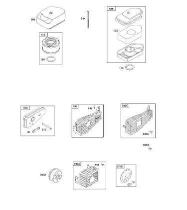 B&S - 10â  10T802-0198-H1 A - Luftfilter, Auslasssystem der Marke Stihl