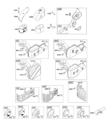 B&S - 12â  121602-0379-E1 A - Luftfilter, Auslasssystem der Marke Stihl