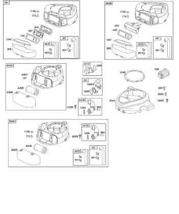 B&S - 21â  217802-0130-B1 A - Luftfilter, Lüftergehäuse der Marke Stihl