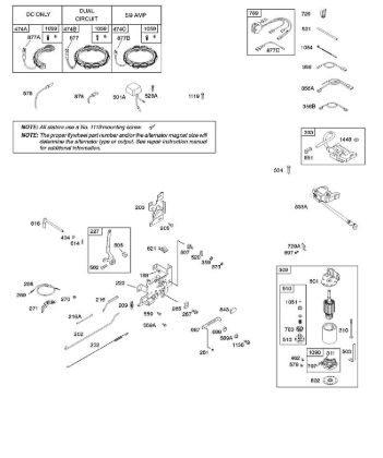 B&S - 21â  217802-0130-B1 B - Generator, Bedienelemente, Elektroanlasser, Reglerfeder, Zündung der Marke Stihl