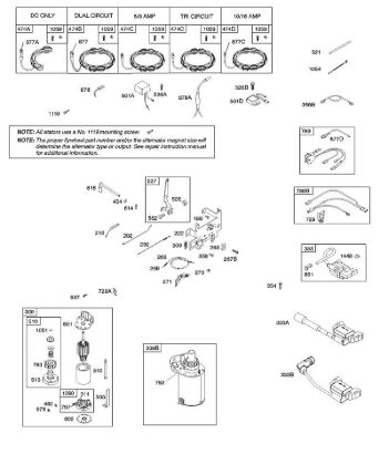 B&S - 31â  31G777-0120-E1 B - Generator, Bedienelemente, Elektroanlasser, Reglerfeder, Zündung der Marke Stihl