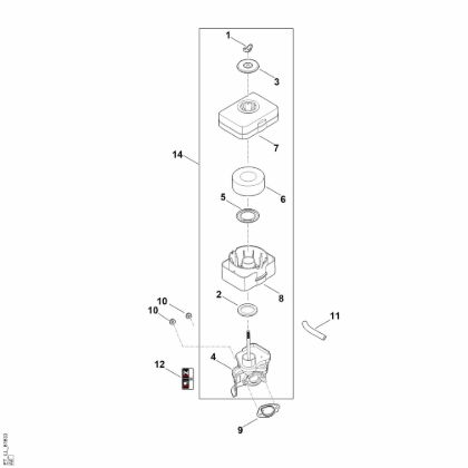 Bild von B - Luftfilter EHC 600.0 (EHC600-0004)
