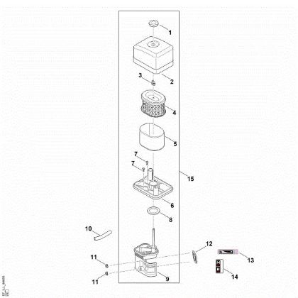 Bild von B - Luftfilter EHC 605.0 (EHC605-0002)