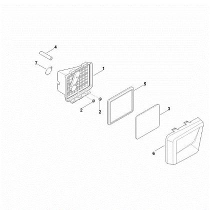 Bild von B - Luftfilter EVC 300.0 E (EVC300-0002)