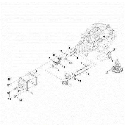 Bild von H - Nockenwelle, Ventile EVC 300.0 E (EVC300-0002)