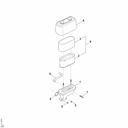 Bild von B - Luftfilter EVC 4000.1 (EVC4000-0002)