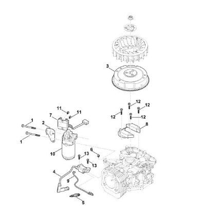 Bild von D - Zündsystem, Anlasser, Schwungrad EVC 4000.1 (EVC4000-0002)