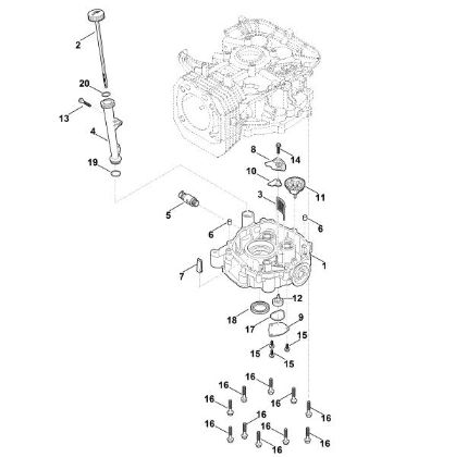 Bild von J - Reglergetriebe, Ölwanne EVC 4000.1 (EVC4000-0002)