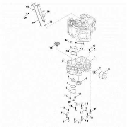 Bild von J - Reglergetriebe, Ölwanne EVC 7000.0 (EVC7000-0001)