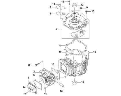 Bild von B - Zylinder FJ180V-BS51