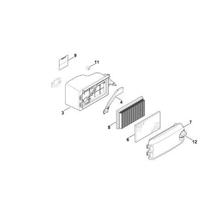 Bild von B - Luftfilter HD675 (HD675-3012)