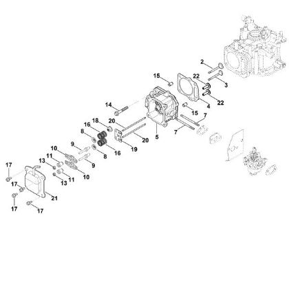 Bild von I - Ventildeckel, Ventile HD675 (HD675-3012)