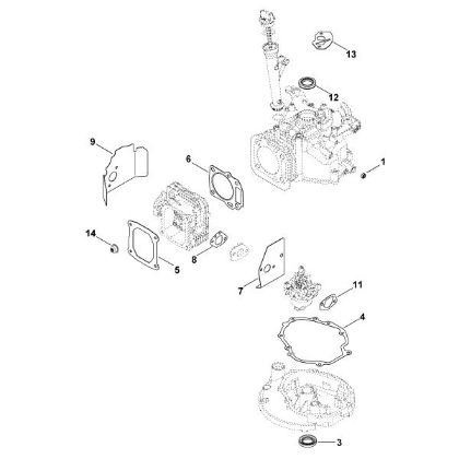 Bild von H - Dichtungssatz XT-6 (XT149-0213)
