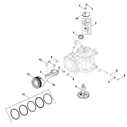 Bild von C - Nockenwelle XT-675 (XT675-2046)
