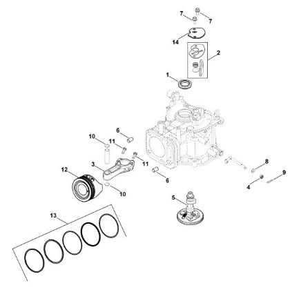 Bild von C - Nockenwelle XT-675 (XT675-3052)