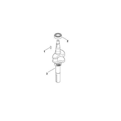 Bild von D - Kurbelwelle XT-800 (XT800-2053)