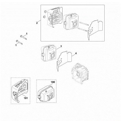 Bild von F - Auspuff XT-800 (XT800-2053)