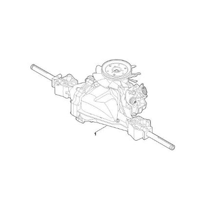 Bild von A - Getriebe kpl. T2-CHBF-2X3C-1TX1