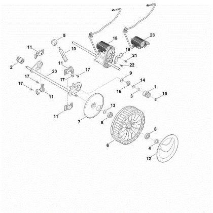 Bild von D - Vorderachse, Getriebe RMA 2.2 RPV