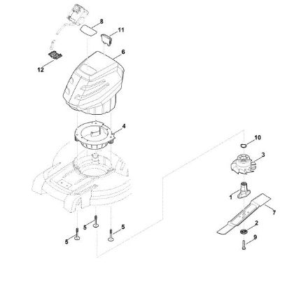 Bild von D - Motor, Messer RMA 443.0 PC
