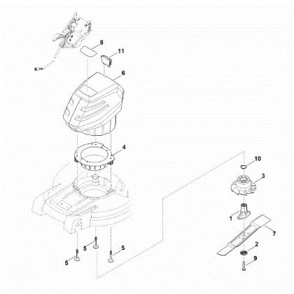 Bild von D - Motor, Messer RMA 443.2 VC