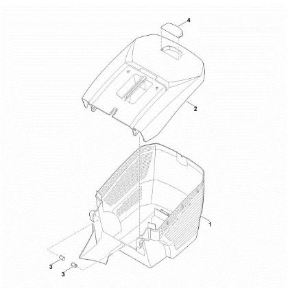 Bild von E - Grasfangkorb RMA 443.2 VC