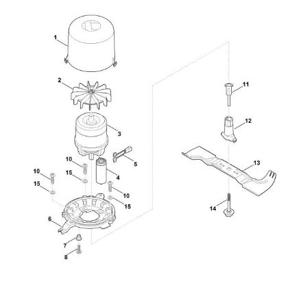 Bild von E - Motor, Messer RME 545.0 C