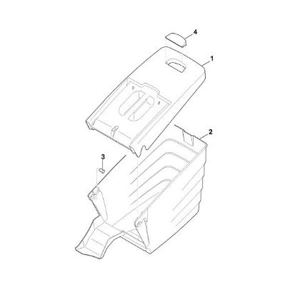 Bild von F - Grasfangkorb RME 545.0 C
