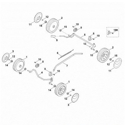 Bild von C - Fahrwerk RM 248.2