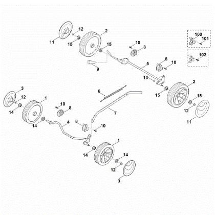 Bild von C - Fahrwerk RM 253.1