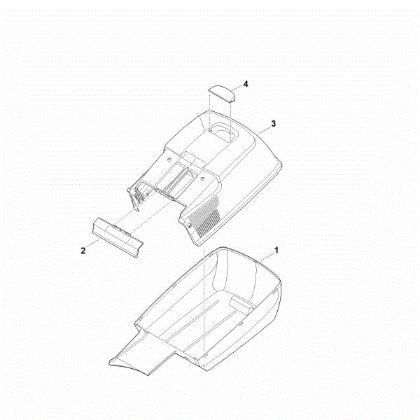Bild von E - Grasfangkorb RM 253.1