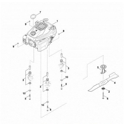 Bild von D - Motor, Messer RM 3.1 RT