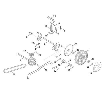 Bild von C - Hinterachse, Höhenverstellung RM 443.0 T