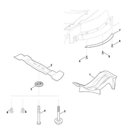 Bild von A - Mulch Kit AMK 045.0