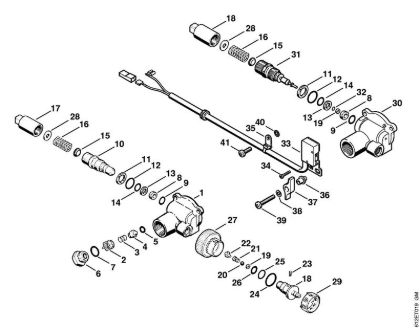 Elektro-Hochdruckreiniger (RE) RE 120 K Regelsicherheitsblock RE 110 K, RE 120 K der Marke Stihl