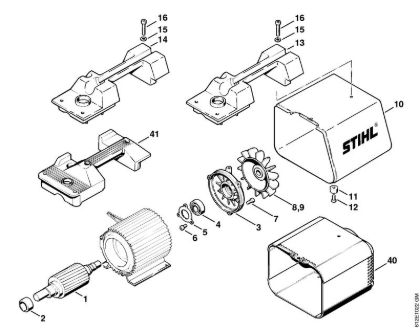 Elektro-Hochdruckreiniger (RE) RE 120 K Rotor der Marke Stihl