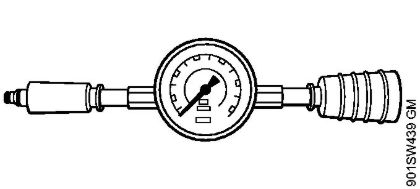 Elektro-Hochdruckreiniger (RE) RE 142 Prüfmanometer der Marke Stihl