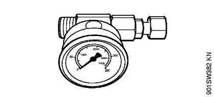 Elektro-Hochdruckreiniger (RE) RE 282 PLUS Manometer der Marke Stihl