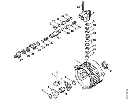 Elektro-Hochdruckreiniger (RE) RE 310 K Pumpe der Marke Stihl