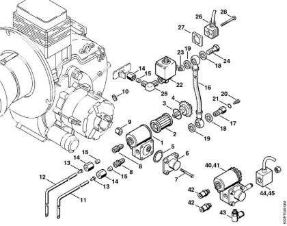 Elektro-Hochdruckreiniger (RE) RE 640 W Brennstoffpumpe   X 35 751 174 der Marke Stihl